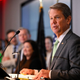 Georgia governor Brian Kemp pictured during a walking dinner reception in Atlanta, USA, during a Belgian Economic Mission to the United States of America, Monday 06 June 2022.